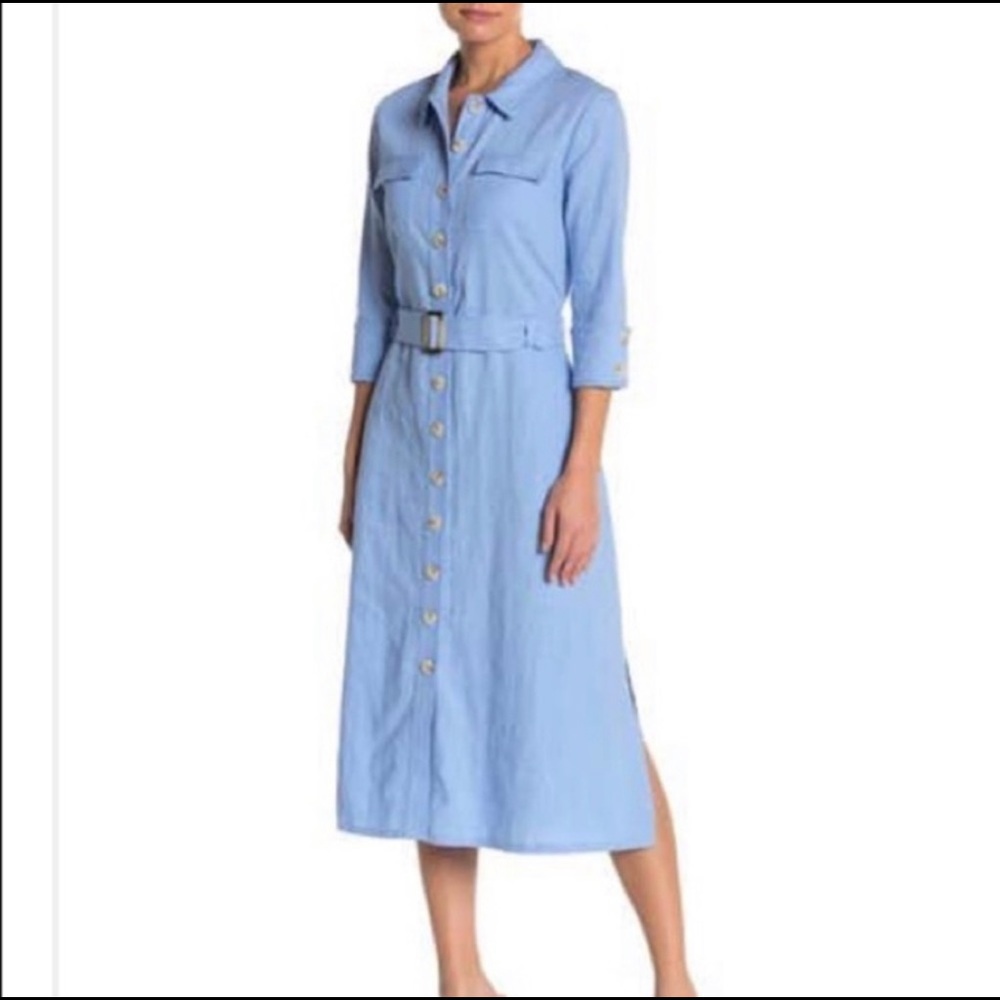 Melloday Linen Dress